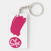 Ze Exclamation Sleutelhanger (achterkant)