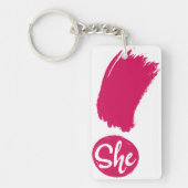 Ze Exclamation Sleutelhanger (Voorkant)