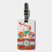 Ze fietser bagagelabel (Voorkant verticaal)