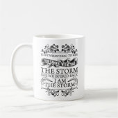 Ze fluisterde terug: Ik ben de storm Koffiemok (Links)