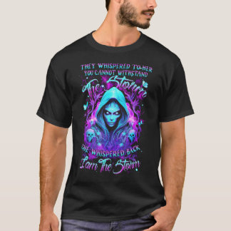 Ze fluisterden haar toe dat je de sto niet kunt do t-shirt