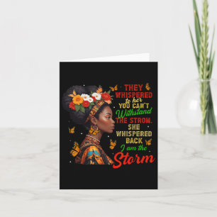 Ze fluisterden naar haar zwarte melanine vrouwen m kaart