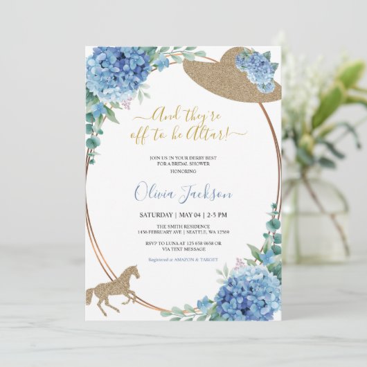 Ze gaan naar de uitnodiging voor de Altar Bridal S (Staand voorkant)