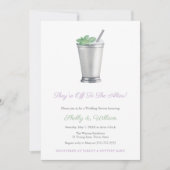 Ze gaan naar het Altar Hoefijzer Vrijgezellenfeest Kaart (Voorkant)