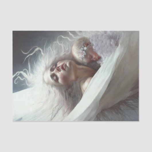 Ze gaan naar huis tissuepapier (Voorkant)