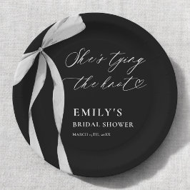 Ze gaat trouwen - Bruidsfeest Papieren Bordje