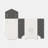 Ze gaat trouwen bruidsfeestje bedankdoosjes (Uitgevouwen)