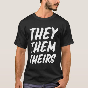 Ze gaven hun de voorkeur aan voornaamwoorden gende t-shirt