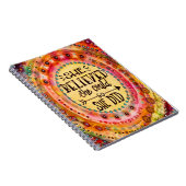 Ze geloofde aanmoediging modern plezier notitieboek (Rechterzijde)