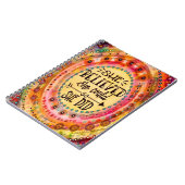 Ze geloofde aanmoediging modern plezier notitieboek (Linkerzijde)