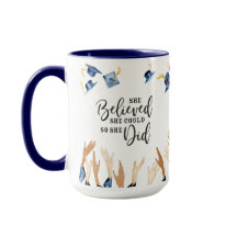 Ze geloofde dat ze Afstuderen Co kon personalisere