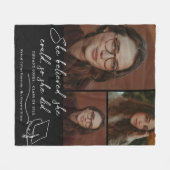 Ze geloofde dat ze Afstuderen kon fotograferen Fleece Deken (Voorkant (Horizontaal))