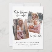 Ze geloofde dat ze dat kon, dus deed ze een afstud (Voorkant)