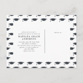 Ze geloofde dat ze dat kon, dus deed ze een afstud uitnodiging briefkaart (Achterkant)