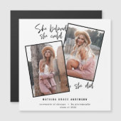 Ze geloofde dat ze dat kon, dus ze deed afstuderen (Voorkant / Achterkant)