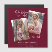 Ze geloofde dat ze dat kon, dus ze deed afstuderen (Voorkant / Achterkant)