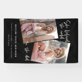 Ze geloofde dat ze dat kon, dus ze deed afstuderen spandoek (Horizontaal)