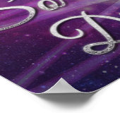 Ze geloofde dat ze dat kon, dus ze deed een univer poster (Hoek)