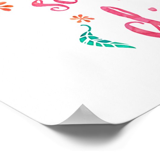 Ze geloofde dat ze dat kon, dus ze maakte een post poster (Hoek)