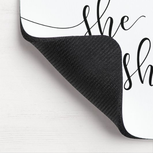 Ze geloofde dat ze dat kon. muismat (Hoek)