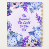 Ze geloofde dat ze dat kon. planner (Achterkant)