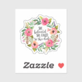 Ze geloofde dat ze dat kon. sticker (Vel)