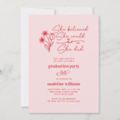 Ze geloofde dat ze de uitnodiging van de GraduPart (Voorkant)