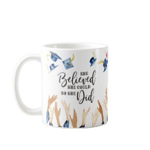 Ze geloofde dat ze een gepersonaliseerd Afstuderen