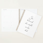 Ze geloofde dat ze een Inspirerend prijsopgave kon Planner (Display)