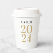 Ze geloofde dat ze een meisje kon Afstuderen Papieren Bekers (Achterkant)