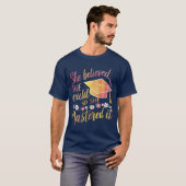 Ze geloofde dat ze het kon, dus beheerste ze het G T-shirt (Voorkant volledig)