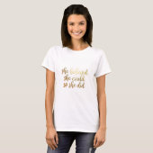 Ze geloofde dat ze het kon, dus deed ze haar shirt (Voorkant volledig)