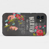 Ze geloofde dat ze het kon, dus deed ze het Case-Mate iPhone case (Achterkant (horizontaal))