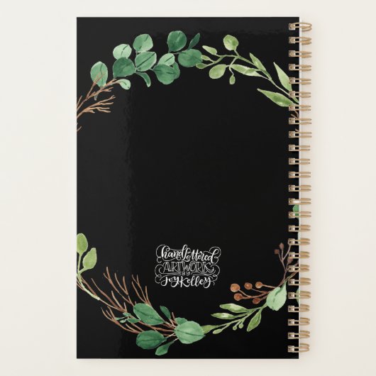 Ze geloofde dat ze het kon, dus deed ze het - Leaf Planner (Achterkant)