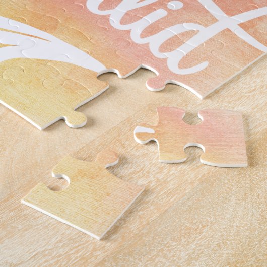 Ze geloofde dat ze het kon, dus deed ze het legpuzzel (Zijkant)