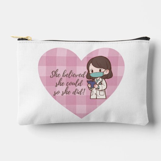Ze geloofde dat ze het kon dus deed ze het - make- etui (Voorkant)