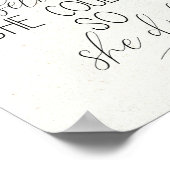 Ze geloofde dat ze het kon, dus deed ze Inspireren Poster (Hoek)