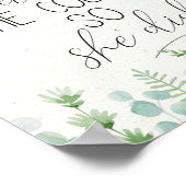 Ze geloofde dat ze het kon, dus deed ze Inspireren Poster (Hoek)