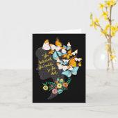 Ze geloofde dat ze het kon, dus deed ze Shirt femi Kaart (Gele Bloem)