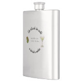 Ze geloofde dat ze het kon, dus had ze een martini flacon (Links)