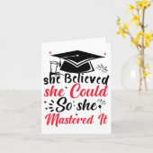 Ze geloofde dat ze het kon, dus ze bediende het de kaart (Gele Bloem)