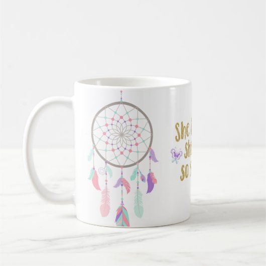 Ze geloofde dat ze het kon, dus ze deed het, Mok (Links)