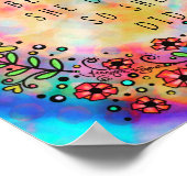 "Ze geloofde dat ze het kon, dus ze deed" Inspirer Poster (Hoek)