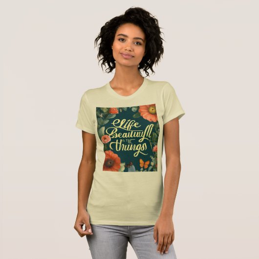 "Ze geloofde dat ze het kon" T-shirt (Voorkant volledig)