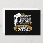 Ze geloofde dat ze het kon, zodat ze het 2024 onde aankondiging (Voorkant / Achterkant)