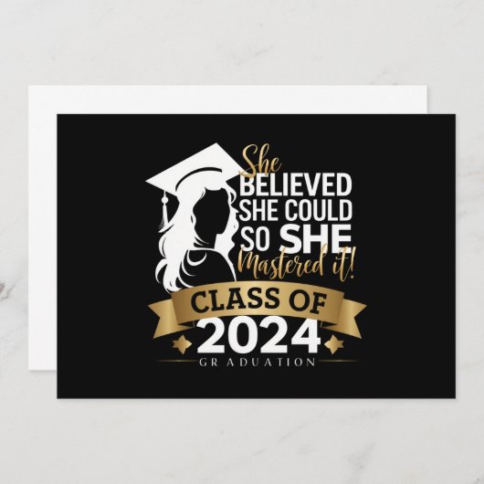 Ze geloofde dat ze het kon, zodat ze het 2024 onde aankondiging (Voorkant / Achterkant)