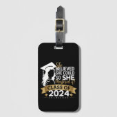 Ze geloofde dat ze het kon, zodat ze het 2024 onde bagagelabel (Voorkant (verticaal))