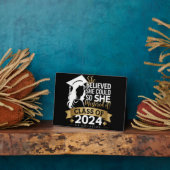 Ze geloofde dat ze het kon, zodat ze het 2024 onde fotoplaat (Zijkant)