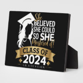 Ze geloofde dat ze het kon, zodat ze het 2024 onde fotoplaat (Zijkant)