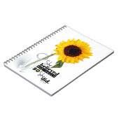 Ze geloofde dat ze het Spiral Journal (SUNFLOWER) Notitieboek (Linkerzijde)